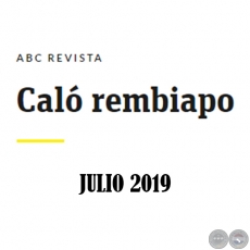 Caló Rembiapo - ABC Revista - Junio 2019